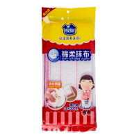 悦巢悦之选棉柔家用抹布纱织网面洗碗布家务清洁厨房用品擦桌子去油吸水百洁布 360127 3片装 *2包