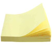 得力 (deli) 强黏性便利贴/标签纸/便签纸 可反复粘撕 7733(76mm*76mm) 十包装