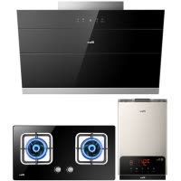 华帝(vatti)i11127+39B+i12027-13侧吸式抽油烟机燃气灶具热水器三件套 20立方自动开合 天然气