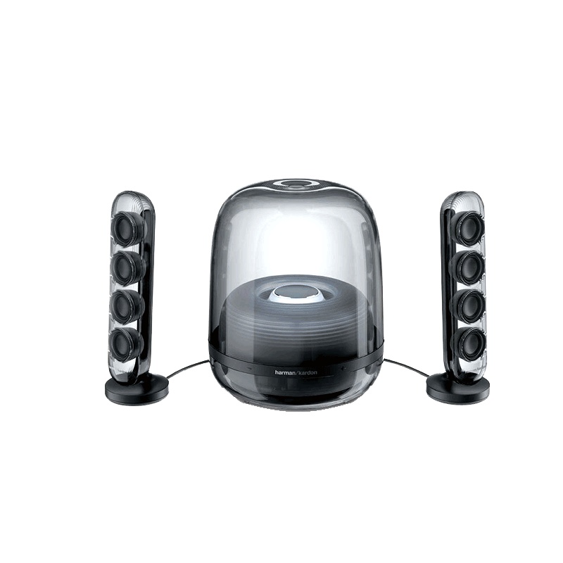 哈曼卡顿 Harman/Kardon水晶四代 无线蓝牙桌面音箱 电视电脑音响 SoundSticks 4黑色