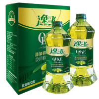 逸飞 橄榄调和油礼盒1.5L*2瓶食用油