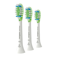 飞利浦(PHILIPS) 电动牙刷头 钻石亮白智能型 标准3支装 HX9063/15 适配HX9924