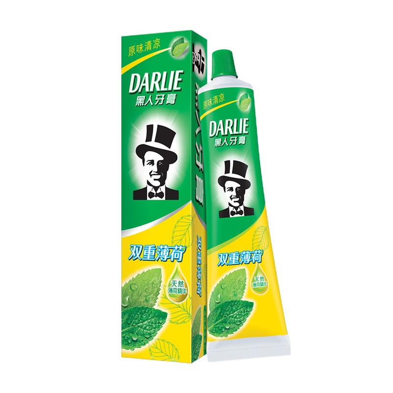 黑人双重薄荷牙膏90g