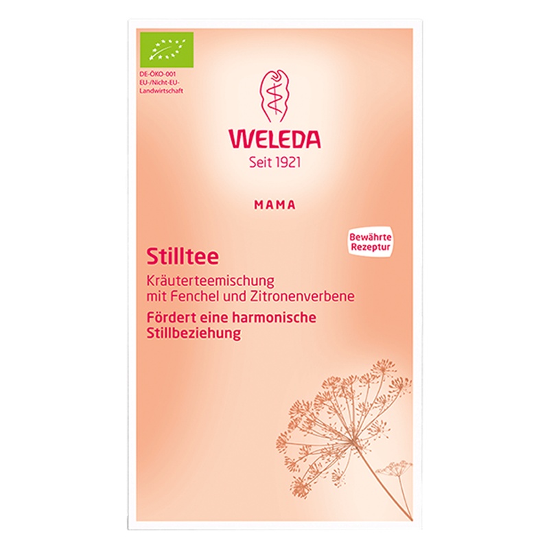 德国进口WELEDA维蕾德 哺乳茶 植物自然催奶 下奶茶月子汤追奶神器 20包/盒 哺乳期营养素