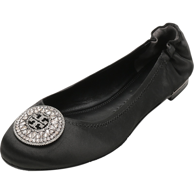 TORY BURCH 托里·伯奇 奢侈品 TB女鞋 织物 平底鞋船鞋芭蕾舞鞋 78816