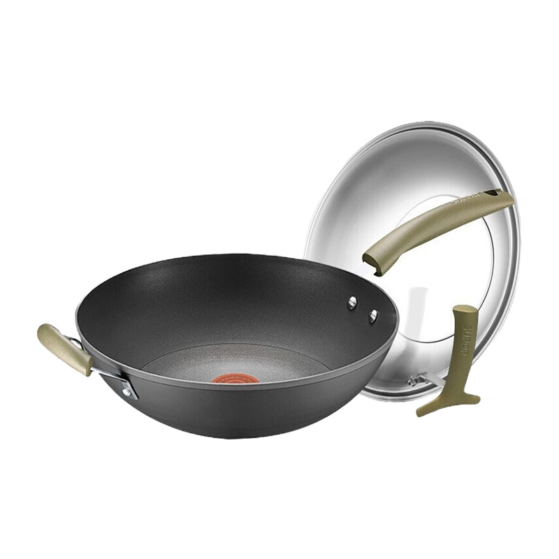 苏泊尔火红点钛耐磨无油烟不粘炒锅PC32H11