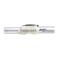 尊尼(JENNY)汽车香水 空调出风口香水夹 车载车用空气清新棒 CS-X1白色