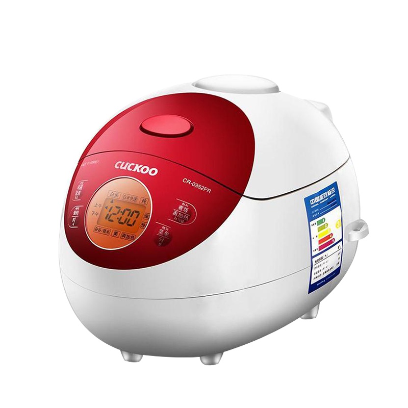 福库(CUCKOO)CR-0352FR智能迷你宝宝饭煲1.5L电饭煲不沾涂层内胆锅底盘加热定时预约功能