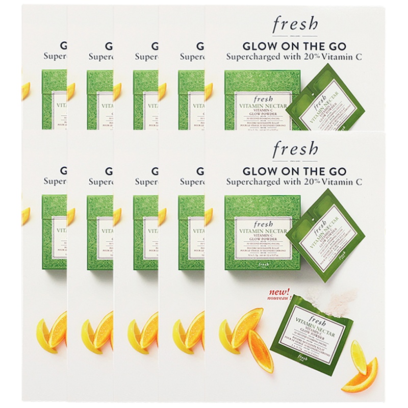 馥蕾诗(FRESH)维他果萃维C亮活泡泡粉2*0.75g*10