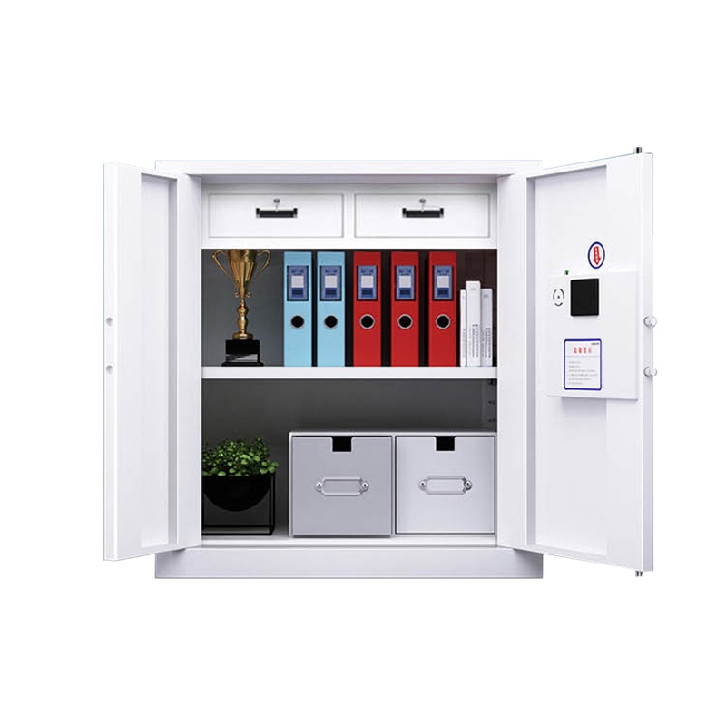 创世人 保密柜 单节带抽指纹保密柜文件柜办公柜资料档案柜