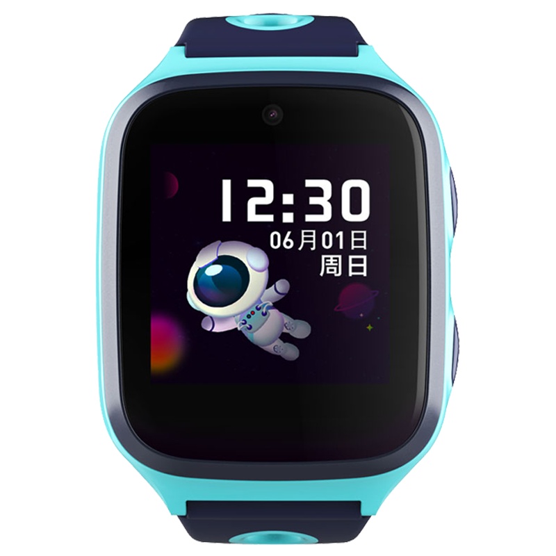 [直降30元]360 儿童电话手表8X 智能语音问答定位支付手表 学生儿童移动联通4G视频拍照手表手机 星空蓝