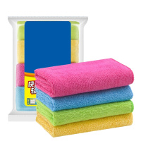 世家 超细纤维抹布21336 4片/组 32*32cm