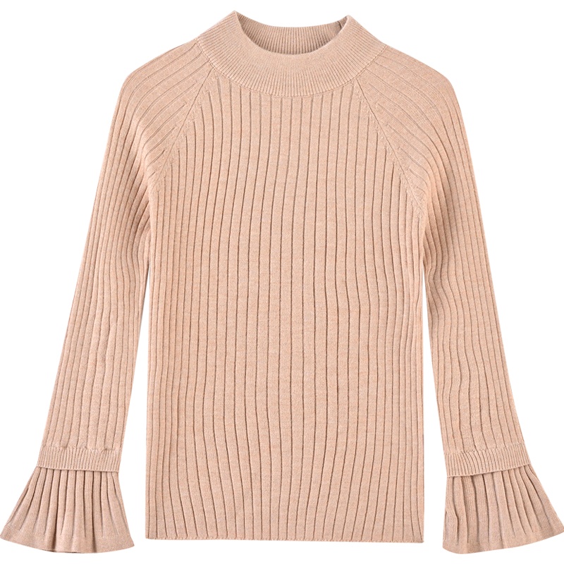 [2折价:49元]铅笔俱乐部童装女童打底衫毛衣半高领秋装新款儿童洋气上衣