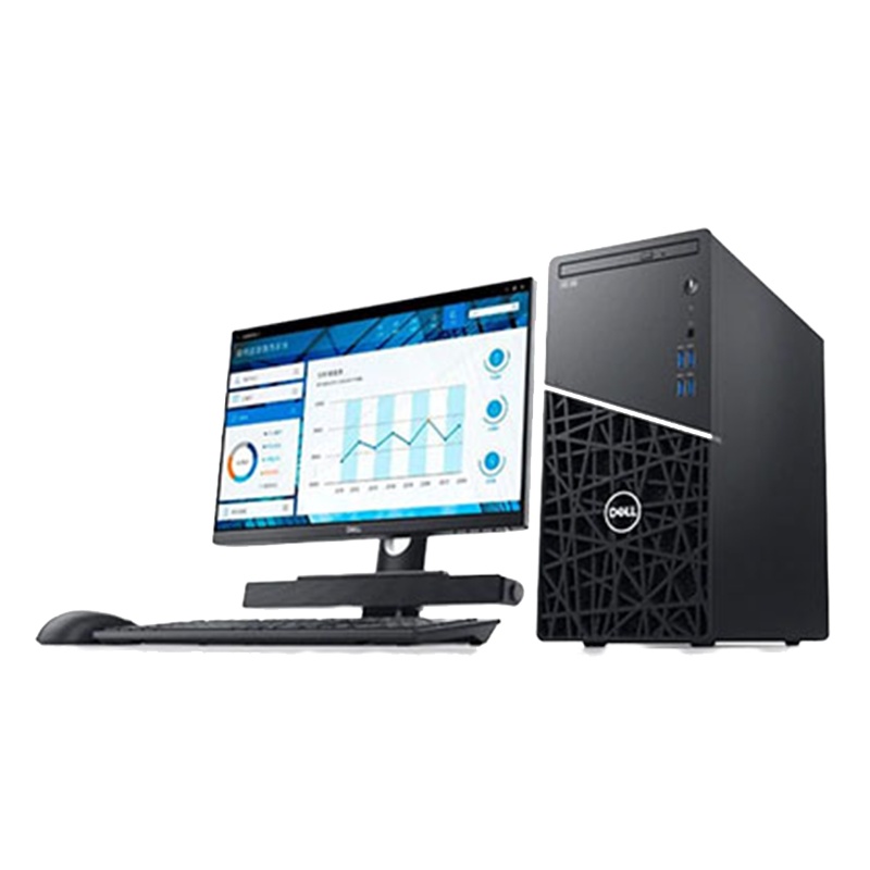 戴尔(Dell)Optiplex3080MT电脑整机23.8英寸(I5-10505 8G 1T+256G W10 3年)