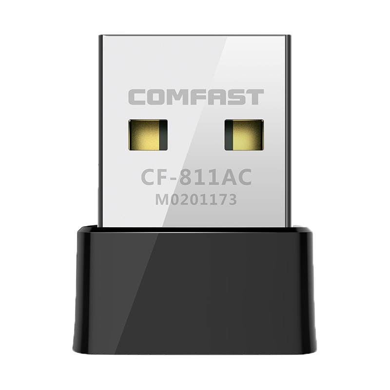 COMFAST 811AC迷你5G双频650M无线网卡台式机笔记本电脑外置USB无限网络WIFI接收发射器苹果Mac网卡