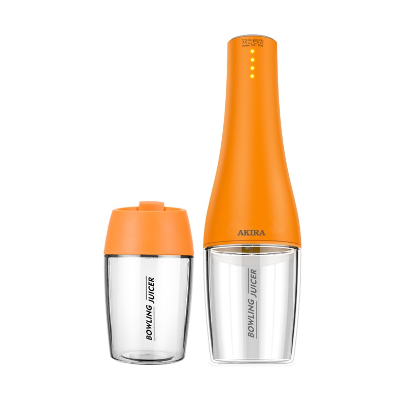 爱家乐(AKIRA) V2 便携式榨汁机 随行杯 充电式迷你榨汁家用全自动果蔬多功能迷你果汁杯