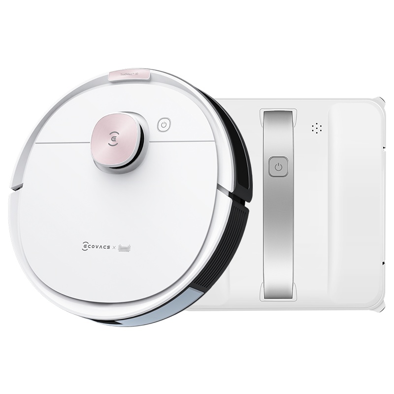 科沃斯(Ecovacs)扫地机器人地宝T8 Max+W880窗宝套餐 家用吸尘器 扫擦搭档