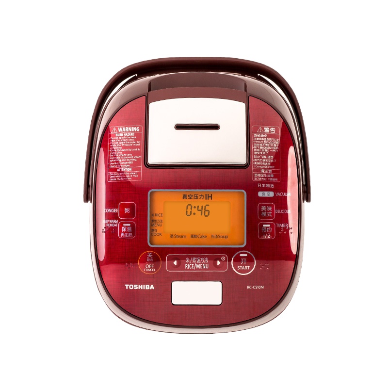 东芝(TOSHIBA)真空鲜电饭煲 整机原装进口电饭锅5L家用智能饭煲RC-CS18M(N)