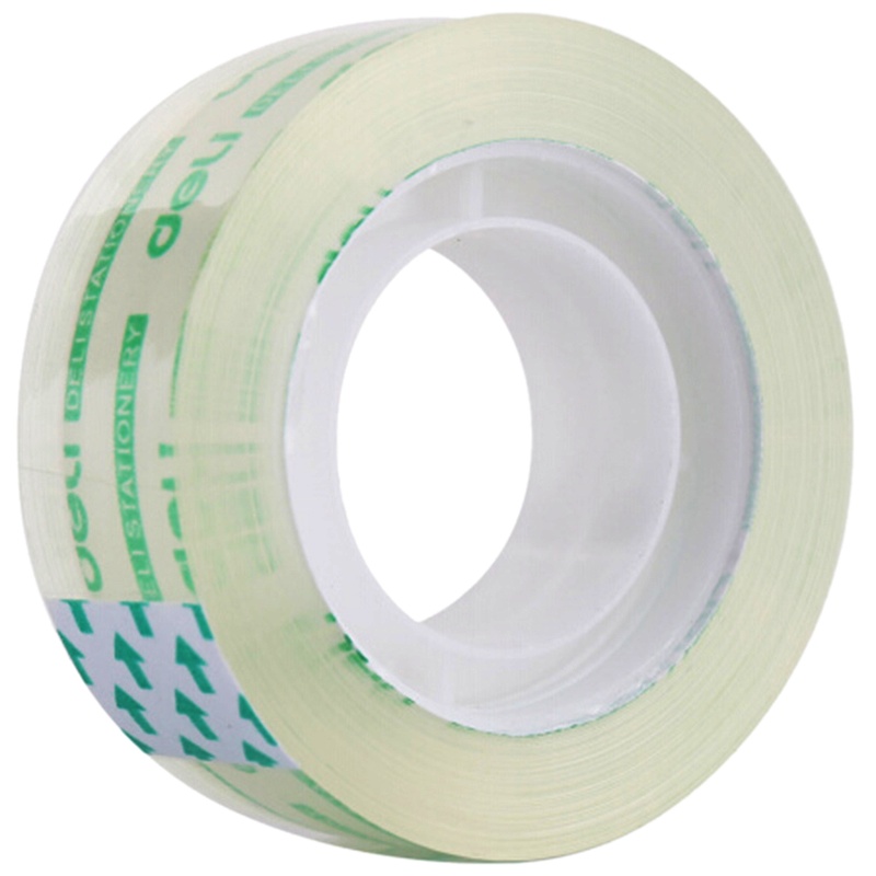 得力30028 胶带 学生胶带透明胶带小胶带文具学生用品 12mm*15Y 4卷装