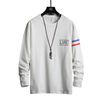 白渠夏季短袖t恤男士2021新款纯棉潮牌男装体恤半袖韩版潮流insT恤HL.3130