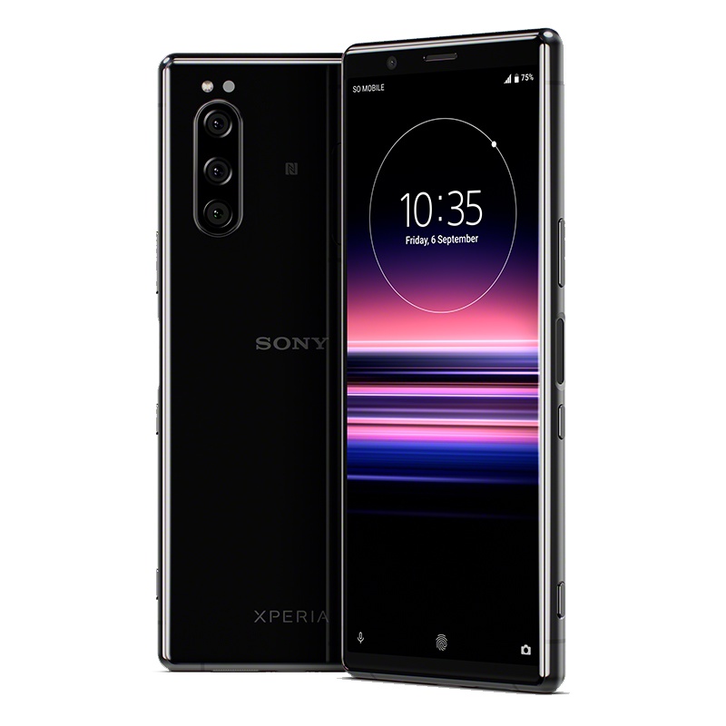 索尼(Sony)Xperia 5 眼部对焦 三摄手机 6GB+128GB 骁龙855 钻黑 移动联通电信4G
