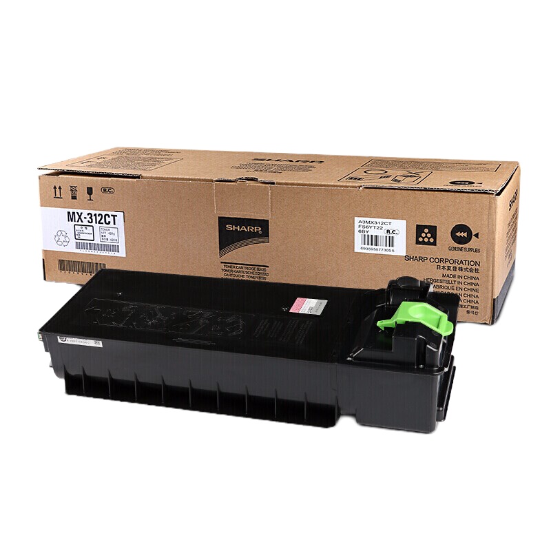 夏普(SHARP)MX-312CT原装碳粉 墨粉盒 适用MX-M2608/3108/3508系列型号