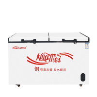 华美(Huamei)BC/BD-1388升冷柜商用大冰柜 卧式大冰库冷柜 冷藏冷冻转换展示柜 顶开门冰柜