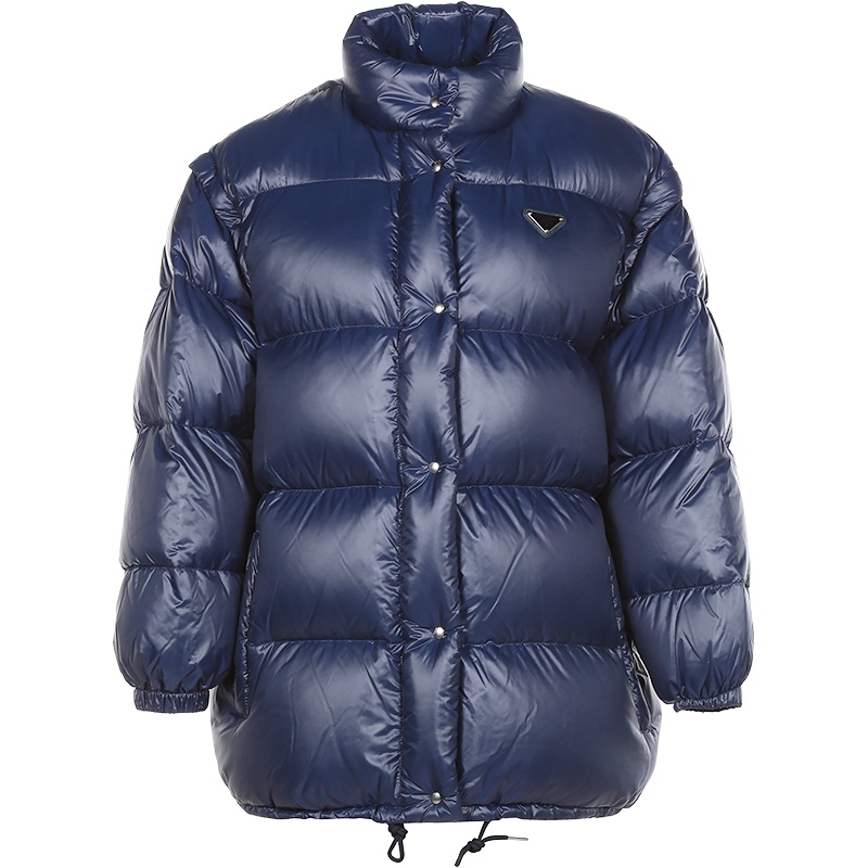 PRADA 普拉达 女士 锦纶鹅绒可拆卸衣袖羽绒服羽绒马甲 29X805 1IE0