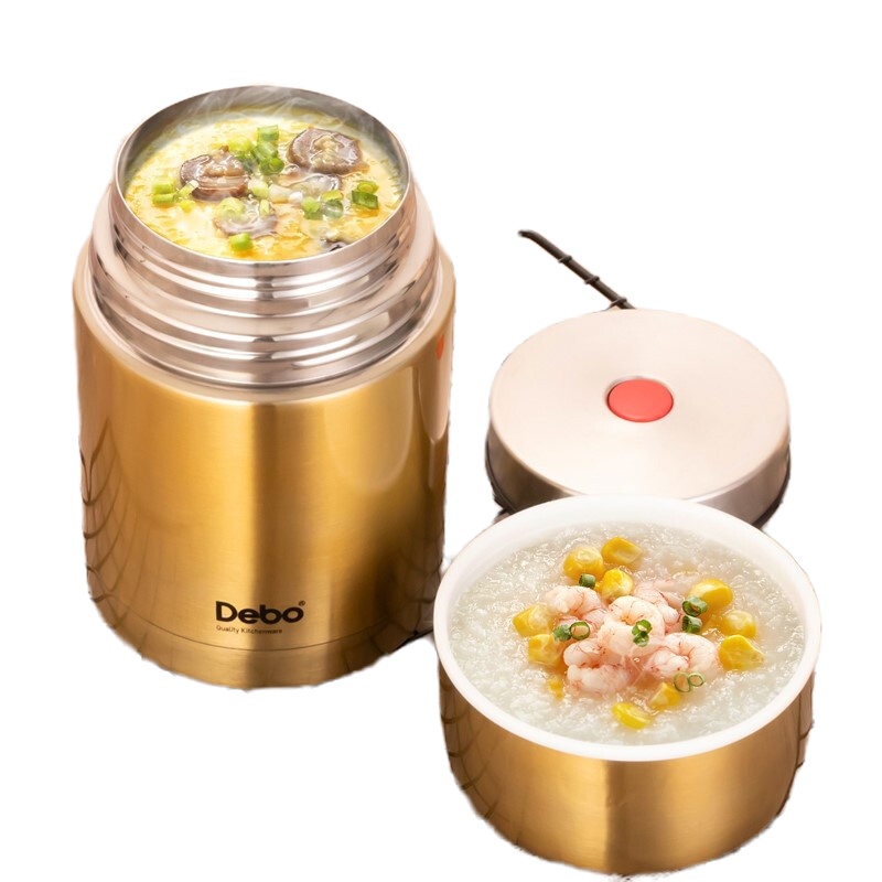 德铂(Debo)艾森焖烧壶不锈钢真空保温壶750mlDEP-150 单个装