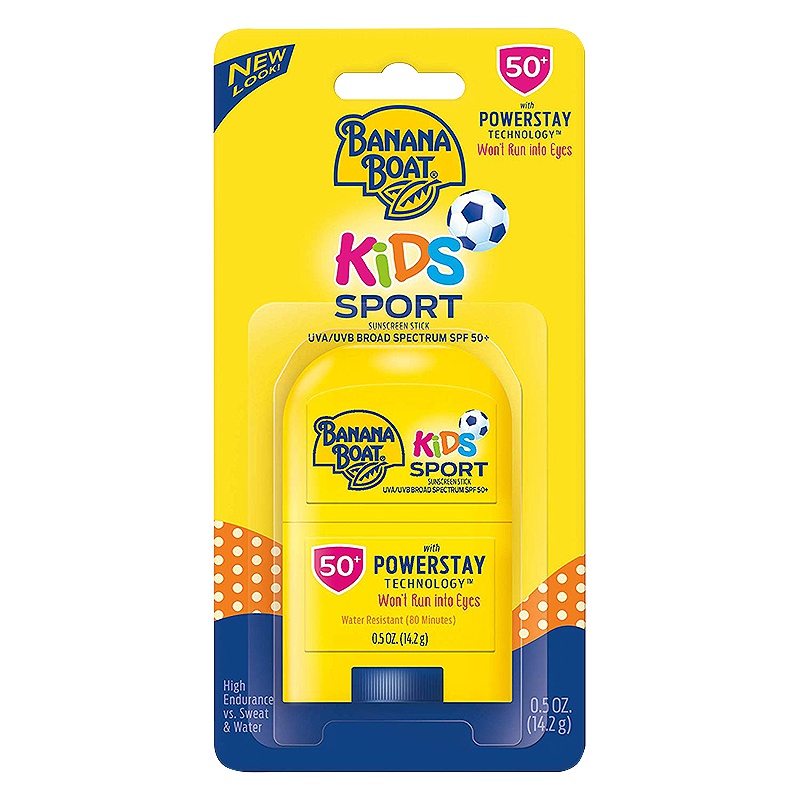 Banana boat 香蕉船儿童防晒棒 SPF50 14.2g 儿童通用 所有肤质 无酒精