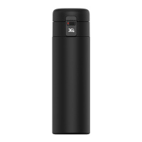 华为智选/HUAWEI HiLink 哈尔斯 智能保温杯450ML 茶水分离水杯子316不锈钢茶杯 黑色