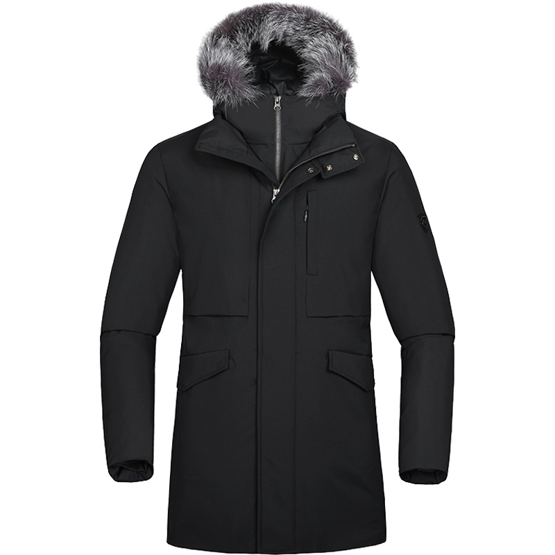 诺诗兰(NORTHLAND）运动户外男士中长款保暖羽绒服GD075611