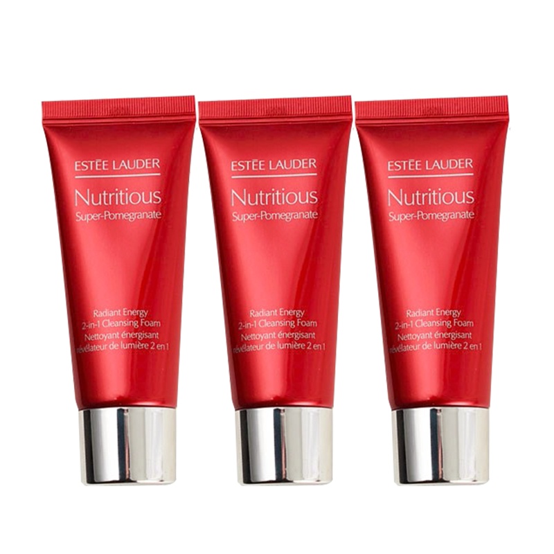 [专柜正品 顺丰速运]Estee Lauder 新款雅诗兰黛 红石榴 洁面乳 小样 30ml*3