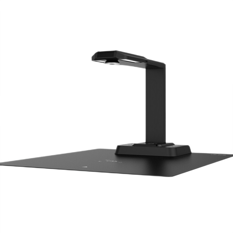 科密 E3320 高拍仪 2000万像素扫描仪 A3A4曲面展平OCR图文识别文件资料编辑优化 高清投影HDMI接口(黑