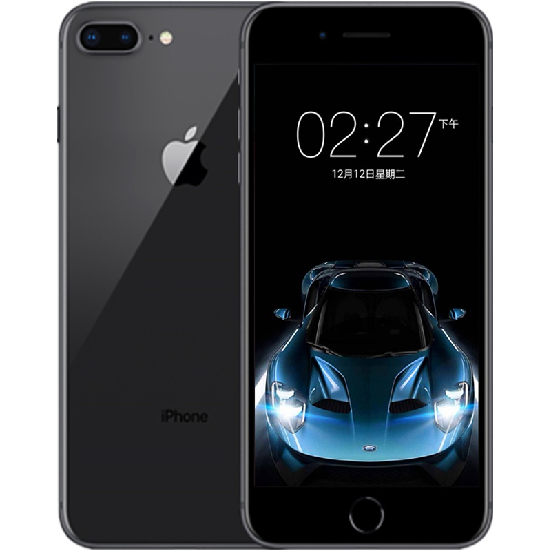 Apple/苹果 iphone8 plus 美版全新有锁 智能手机 苹果8plus 64GB 深空灰