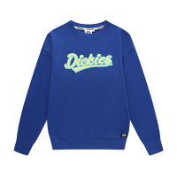 DICKIES 新款男士宽松版卫衣圆领时尚毛圈布贴布绣卫衣