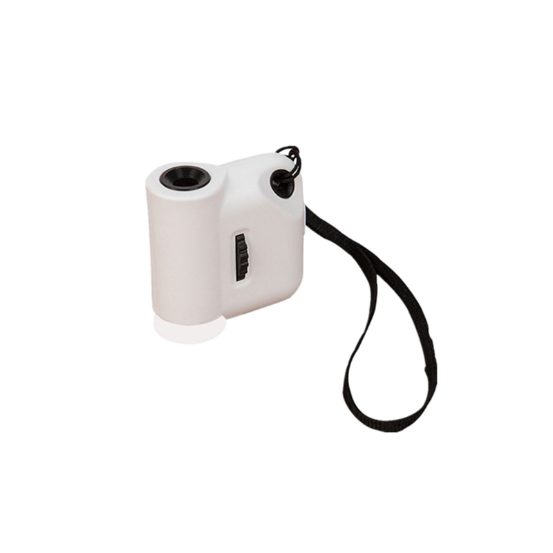 OUJIN 手持袖珍便携式放大镜 古玩文物鉴定迷你高倍显微镜 55倍带灯放大镜