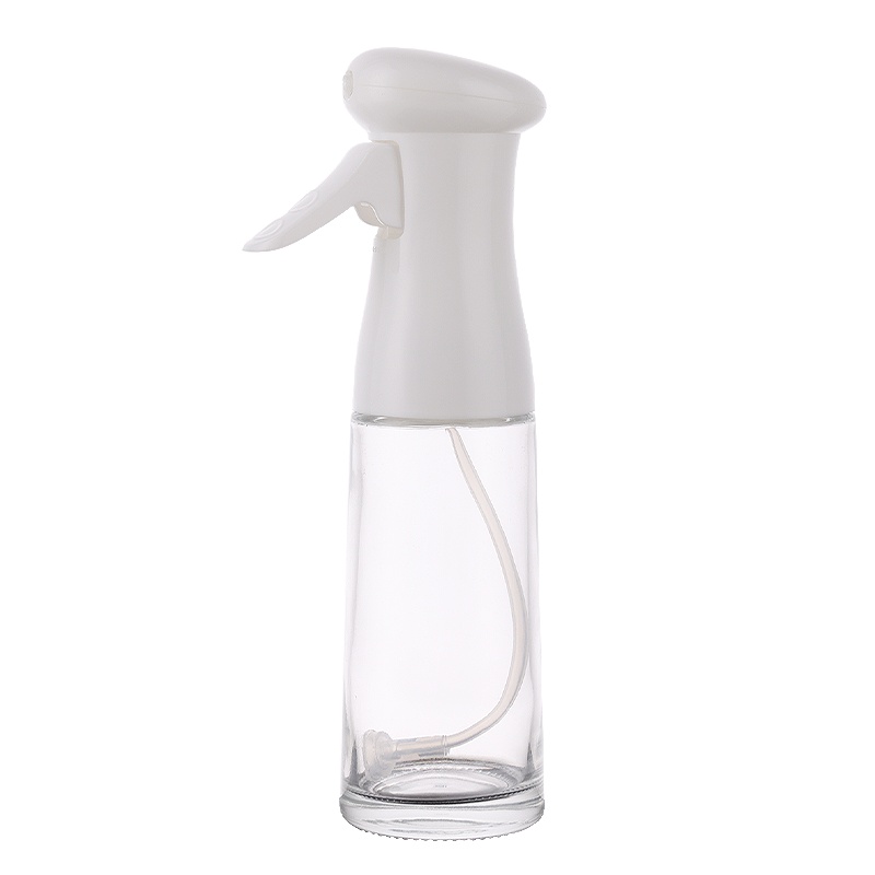 拜杰喷油壶按压喷油瓶双喷头厨房喷雾化油喷壶橄榄油喷壶雾状烧烤肉免增压双口喷油瓶