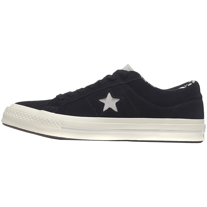 【自营】CONVERSE匡威男女板鞋one star撞色低帮休闲鞋160584C 160584C黑色