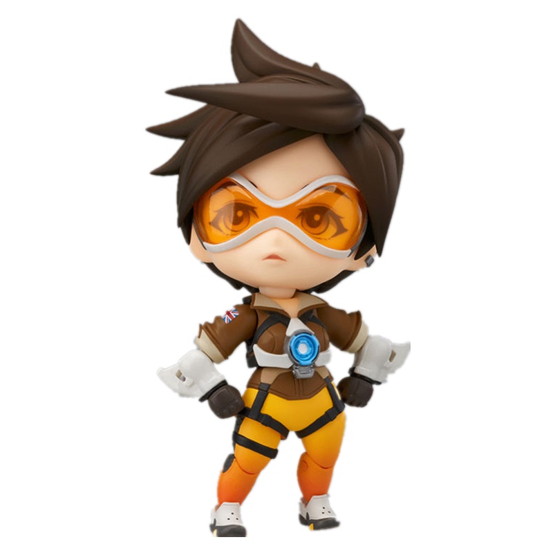 守望先锋手办 Q版 猎空 粘土人二次元模型玩具摆件