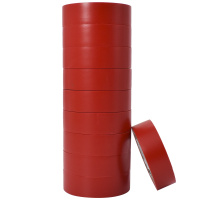 [苏宁自营]保拉(Paola) 10米*10卷PVC电气绝缘胶带 红色电工胶布 无铅阻燃防水胶布耐高压耐磨5813