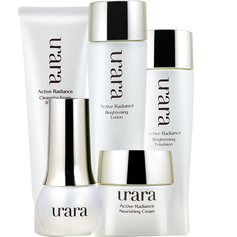 urara悠莱洗面奶水乳液面霜精华液套装 柔润型 化妆品补水保湿美‘白淡斑官方旗舰店专柜正品