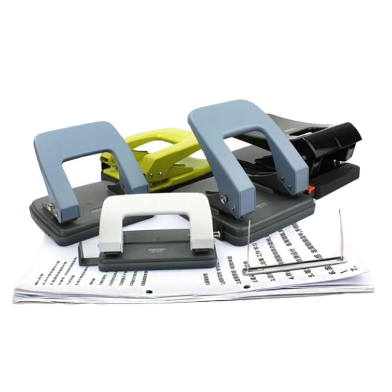 得力 Deli 0104(颜色随机) 得力二孔打孔 机(可打35张纸,带标尺杆,颜色随机) 1个