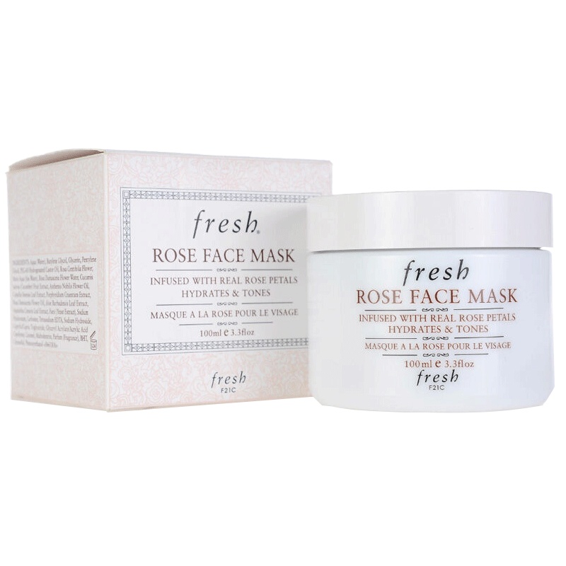 FRESH 馥蕾诗玫瑰润泽保湿舒缓补水保湿涂抹式水洗面膜 70ml