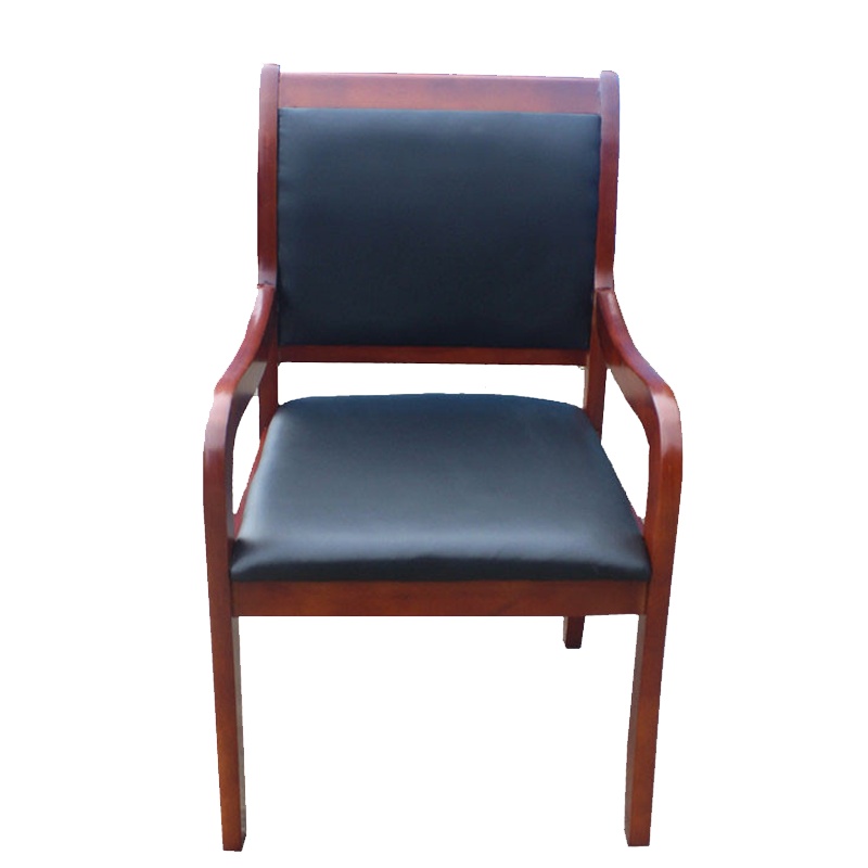 瑞丰杰-会议椅办公椅将军椅带扶手木椅RJ-Y038