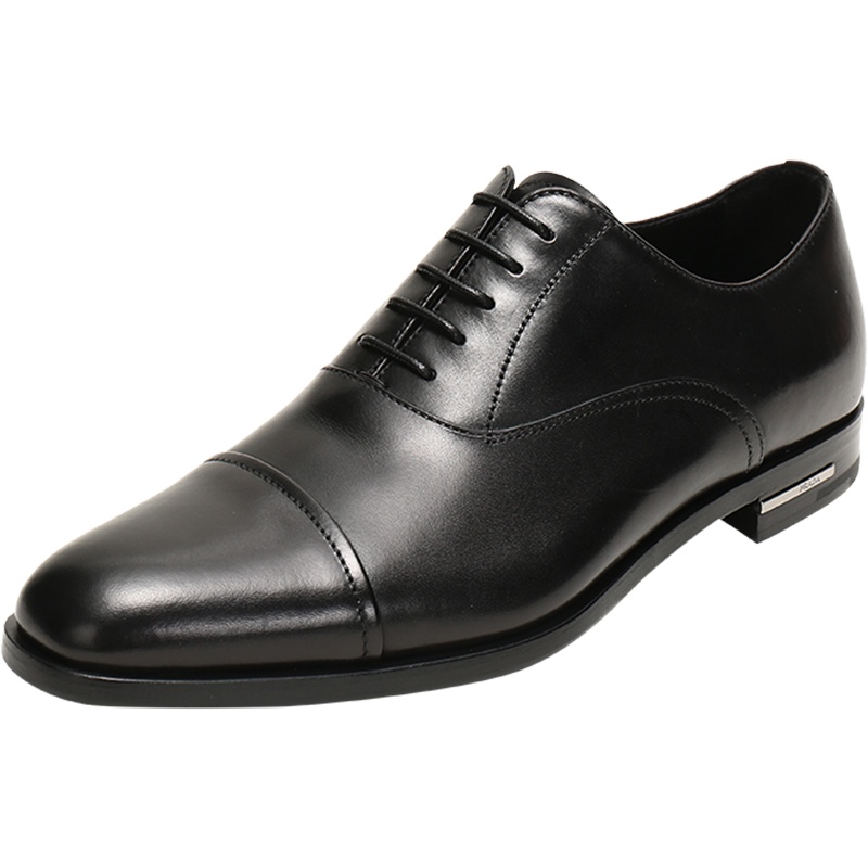 PRADA 普拉达 男款牛皮系带皮鞋 2EB114 3F33