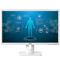 AOC显示器 22E1H/WW 21.5英寸 HDMI接口 快拆支架 低蓝光设置 不闪显示屏 电脑屏幕