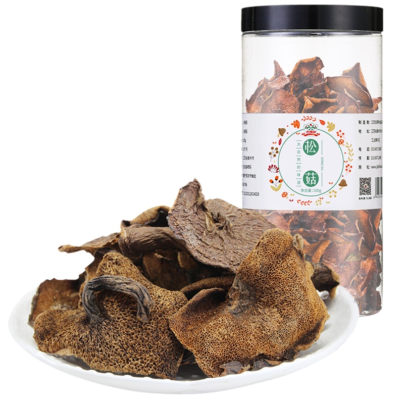 吉得利 松菇 东北特产干货松蘑干菌菇松菇苞 100g
