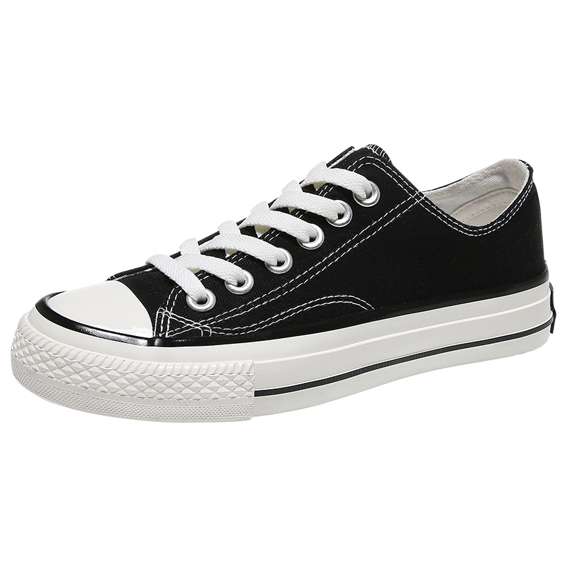 帆布鞋女夏学生韩版百搭ins低帮布鞋女新款休闲板鞋女ins同款鞋