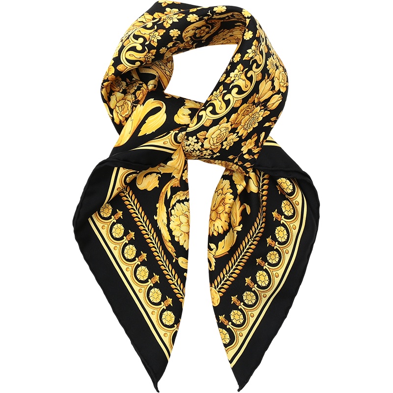 VERSACE 范思哲 奢侈品 男女中性 桑蚕丝方巾丝巾 IFO7001 IT03057